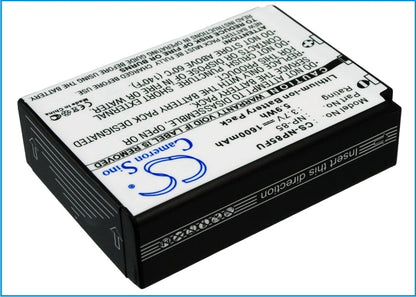Replacement Battery for Fujifilm  Finepix F305 – Camera – 1600mAh / 5.92Wh / 3.7V