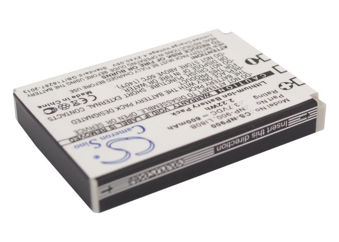Replacement Battery for Rollei  Compactline CL-103 – Camera – 600mAh / 2.22Wh / 3.7V