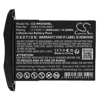Replacement Battery for NCR Orderman  NCR Orderman 5 – Barcode Scanner – 3800mAh / 14.06Wh / 3.7V