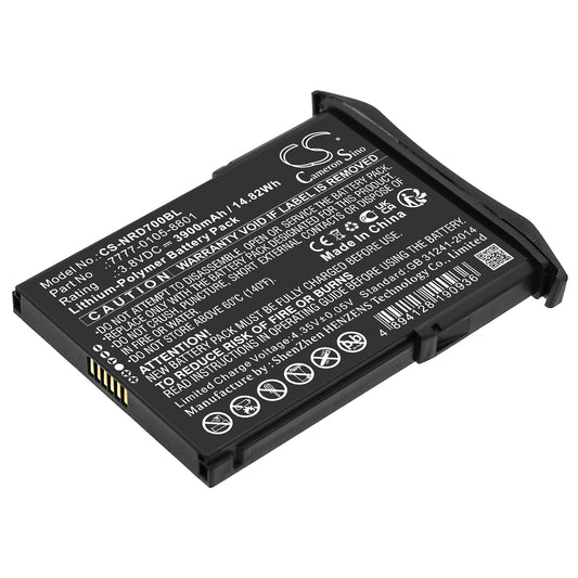 Replacement Battery for NCR Orderman  7 – Barcode Scanner – 3900mAh / 14.82Wh / 3.8V