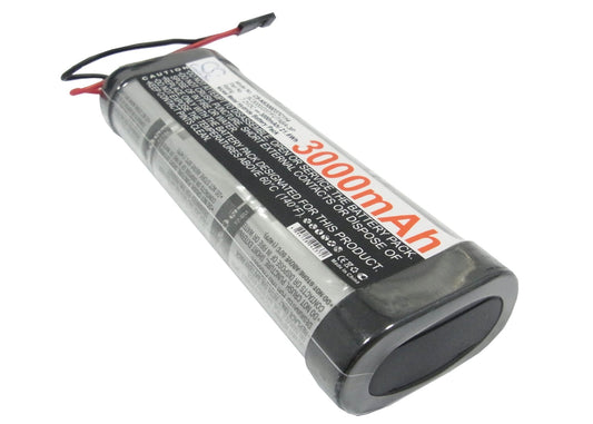 Replacement Battery for RC  CS-NS300D37C114 – Cars – 3000mAh / 7.2V