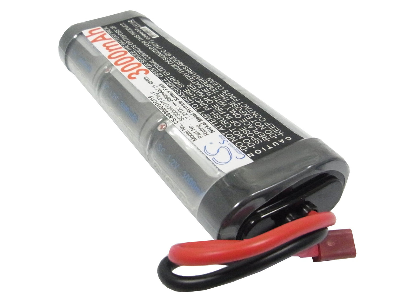 Replacement Battery for RC  CS-NS300D37C115 – Cars – 3000mAh / 7.2V
