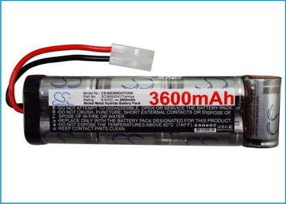 Replacement Battery for RC  CS-NS360D47C006 – Cars – 3600mAh / 8.4V