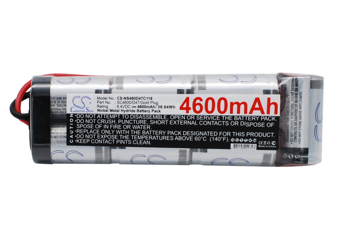 Replacement Battery for RC  CS-NS460D47C118 – Cars – 4600mAh / 8.4V