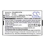 Replacement Battery for Inrico T310 – 2900mAh / 10.73Wh