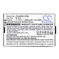 Replacement Battery for Inrico T310 – 2900mAh / 10.73Wh