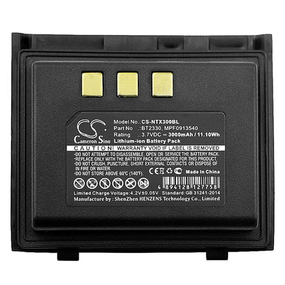 Replacement Battery for Nautiz  X3 – Barcode Scanner – 3000mAh / 11.10Wh / 3.7V