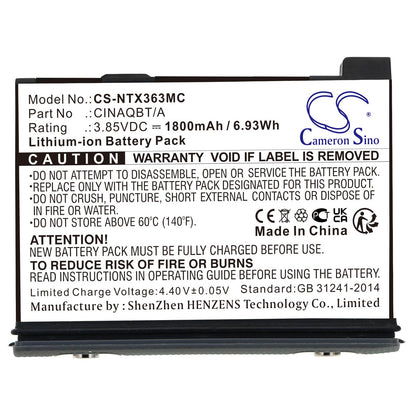 Replacement Battery for Insta360  One X3 – Camera – 1800mAh / 6.93Wh / 3.85V