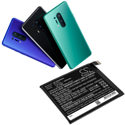 Replacement Battery for Oneplus  8 5G – Mobile, SmartPhone – 4200mAh / 16.17Wh / 3.85V