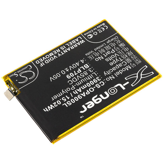 Replacement Battery for OPPO  1911 – Mobile, SmartPhone – 3900mAh / 15.02Wh / 3.85V