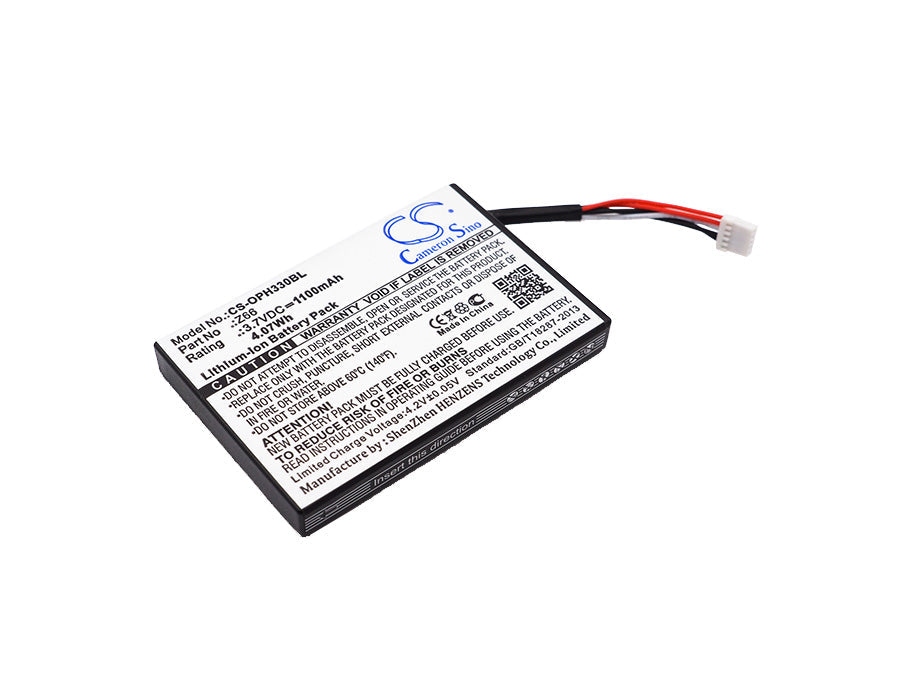 Replacement Battery for Opticon  OPC-3301i – Barcode Scanner – 1100mAh / 4.07Wh / 3.7V