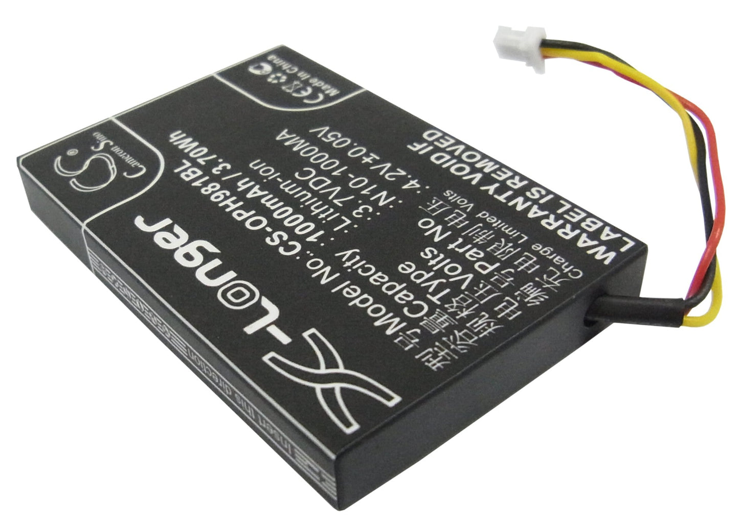 Replacement Battery for Opticon  OPL-9714 – Barcode Scanner – 1000mAh / 3.70Wh / 3.7V
