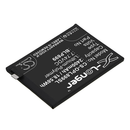 Replacement Battery for Oneplus  10 Pro – Mobile, SmartPhone – 2400mAh / 18.58Wh / 7.74V