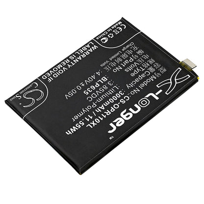 Replacement Battery for OPPO  R11 – Mobile, SmartPhone – 3000mAh / 11.55Wh / 3.85V