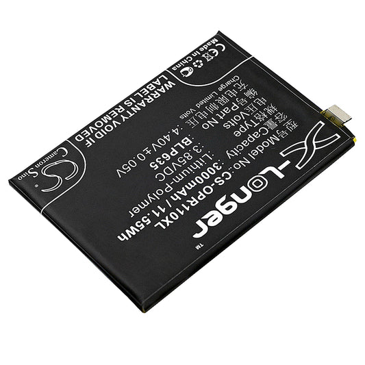 Replacement Battery for OPPO  R11 – Mobile, SmartPhone – 3000mAh / 11.55Wh / 3.85V