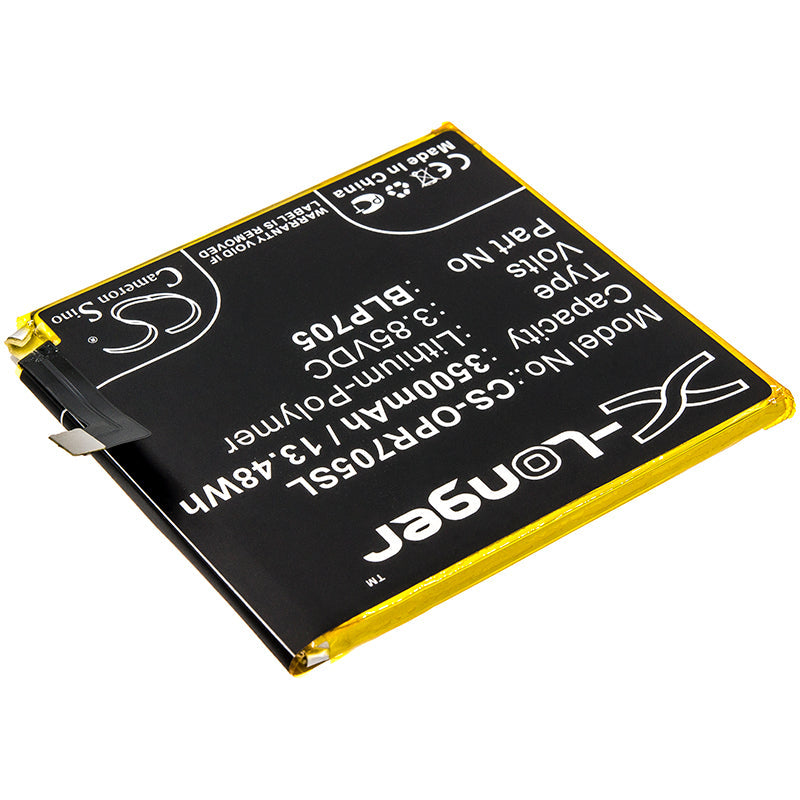 Replacement Battery for OPPO  CPH1919 – Mobile, SmartPhone – 3500mAh / 13.48Wh / 3.85V