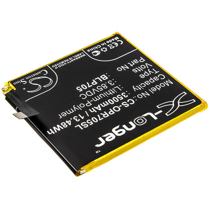 Replacement Battery for OPPO  CPH1919 – Mobile, SmartPhone – 3500mAh / 13.48Wh / 3.85V