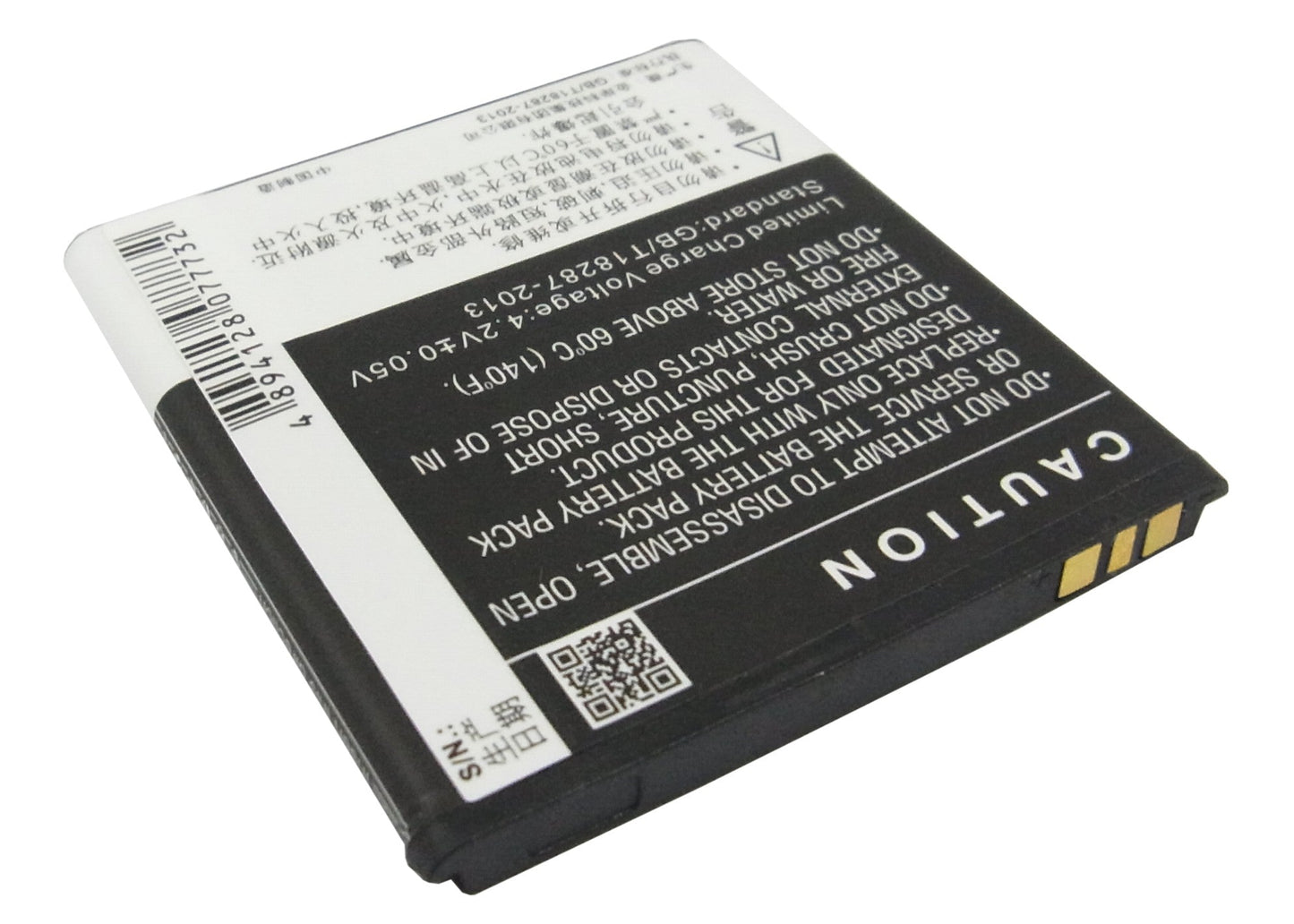 Replacement Battery for OPPO  701T – Mobile, SmartPhone – 1750mAh / 6.48Wh / 3.7V