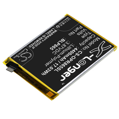 Replacement Battery for OPPO  K9 Pro – Mobile, SmartPhone – 4400mAh / 17.03Wh / 3.87V