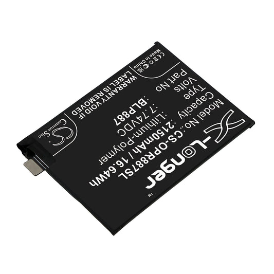 Replacement Battery for OPPO  Realme GT Neo 2 – Mobile, SmartPhone – 2150mAh / 16.64Wh / 7.74V
