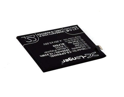 Replacement Battery for OPPO  F1 Plus – Mobile, SmartPhone – 2850mAh / 10.83Wh / 3.8V