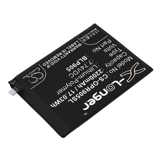 Replacement Battery for OPPO  PFDM00 – Mobile, SmartPhone – 2200mAh / 17.03Wh / 7.74V