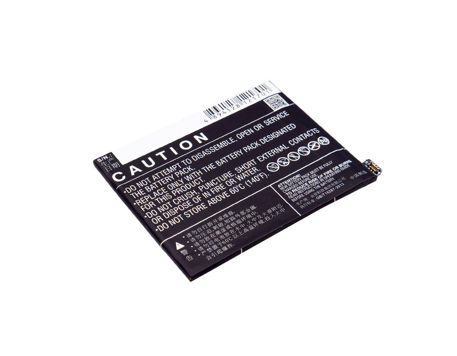 Replacement Battery for OPPO  CPH1611 – Mobile, SmartPhone – 4000mAh / 15.40Wh / 3.85V