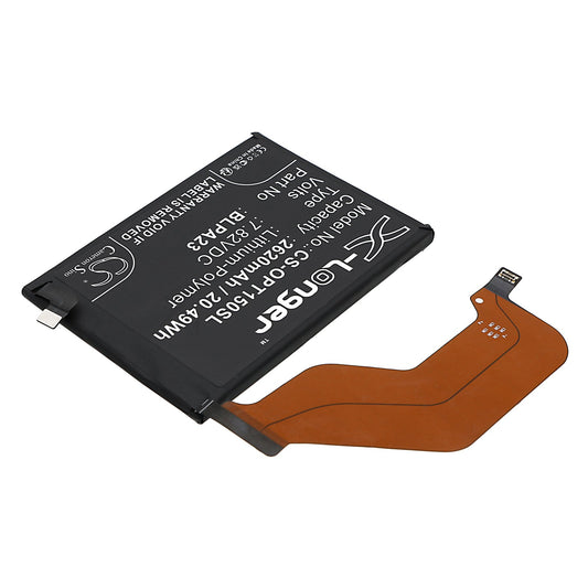 Replacement Battery for OPPO  Realme GT5 150W – Mobile, SmartPhone – 2620mAh / 20.49Wh / 7.82V