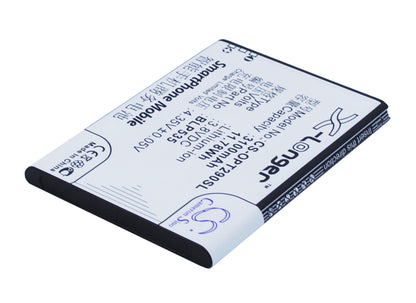 Replacement Battery for OPPO  T29 – Mobile, SmartPhone – 3100mAh / 11.78Wh / 3.8V