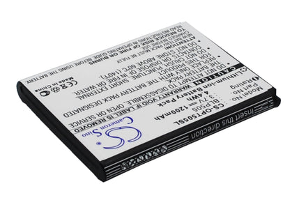 Replacement Battery for OPPO  T9 – Mobile, SmartPhone – 1200mAh/4.4Wh / 3.7V