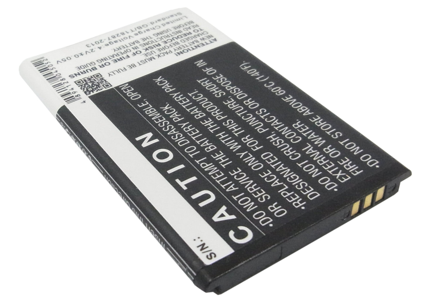 Replacement Battery for OPPO  A209 – Mobile, SmartPhone – 1100mAh / 4.07Wh / 3.7V