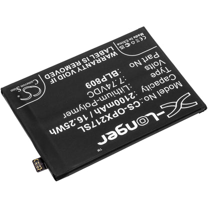 Replacement Battery for OPPO  Realme Q2 Pro – Mobile, SmartPhone – 2100mAh / 16.25Wh / 7.74V