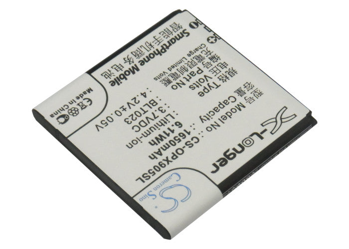 Replacement Battery for OPPO  A91 – Mobile, SmartPhone – 1650mAh/6.11Wh / 3.7V