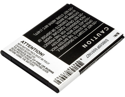 Replacement Battery for TCL  J210 – Mobile, SmartPhone – 1450mAh / 5.36Wh / 3.7V