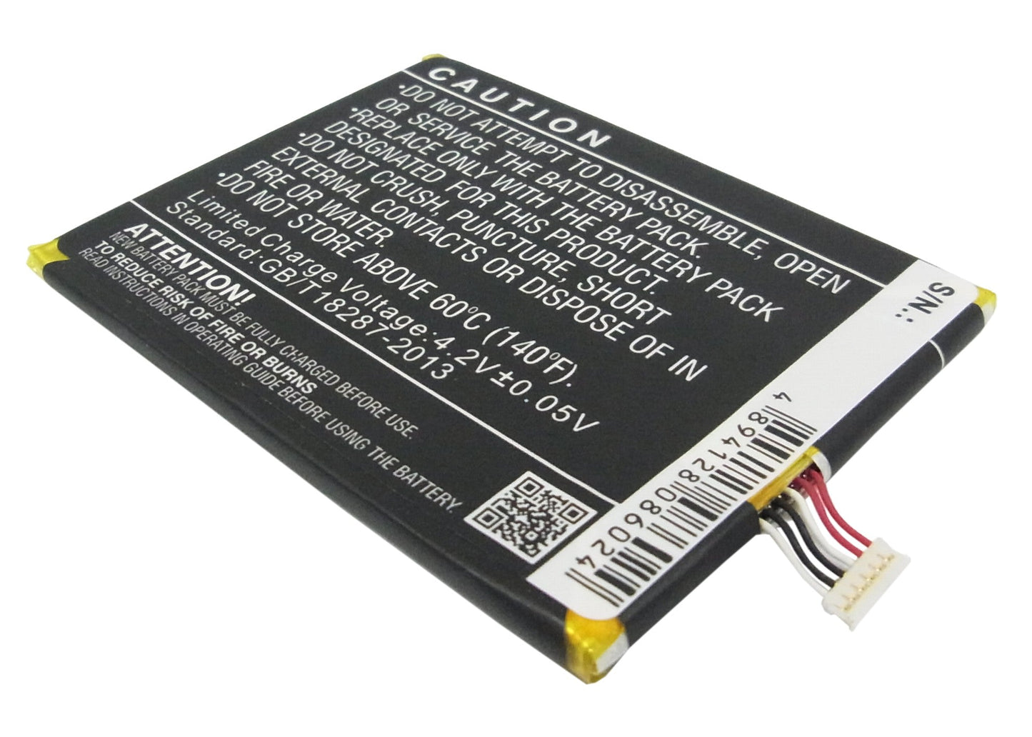 Replacement Battery for Alcatel  One Touch Idol Ultra – Mobile, SmartPhone – 1800mAh / 6.66Wh / 3.7V