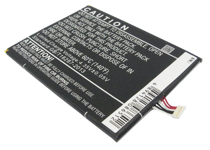 Replacement Battery for Alcatel  6039S-2AALUS7 – Mobile, SmartPhone – 2000mAh / 7.60Wh / 3.8V