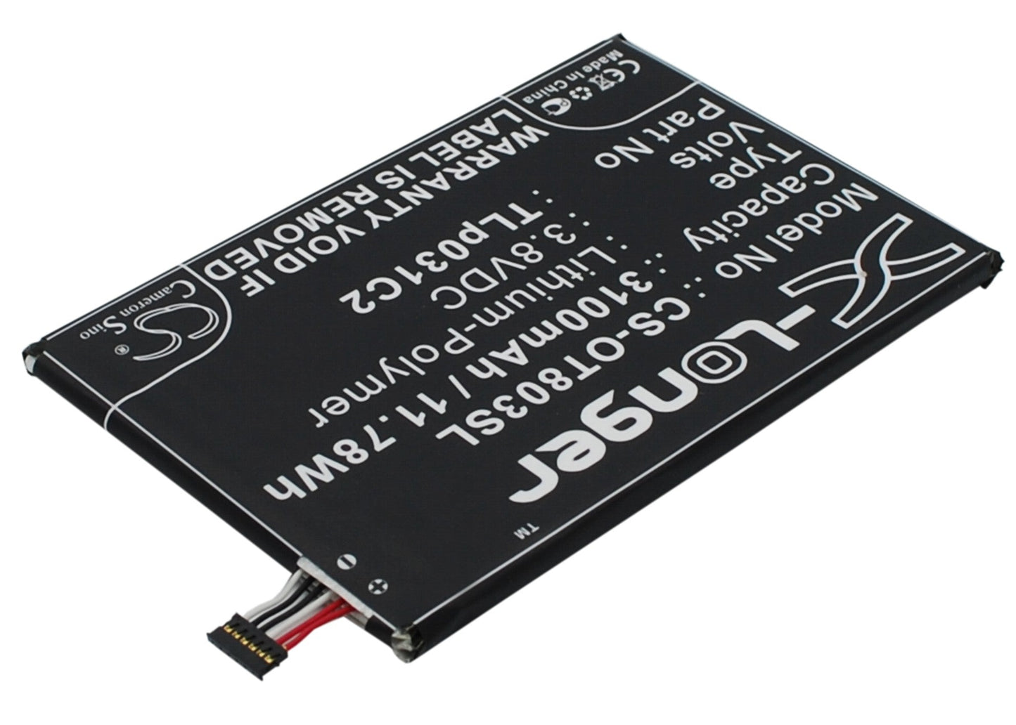 Replacement Battery for Orange  Nura – Mobile, SmartPhone – 3100mAh / 11.78Wh / 3.8V