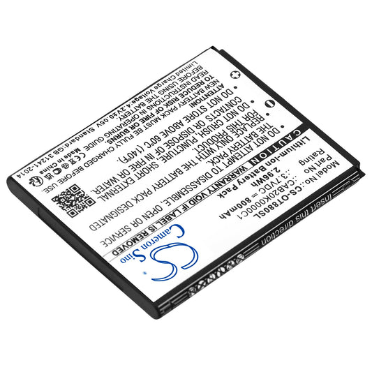 Replacement Battery for ??????  Dual – Mobile, SmartPhone – 800mAh / 2.96Wh / 3.7V