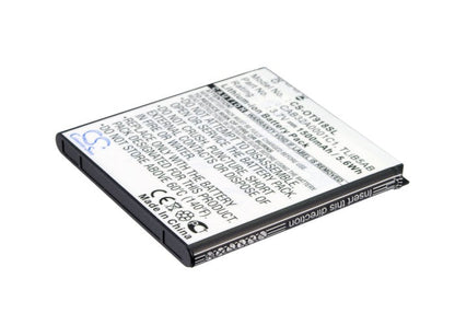 Replacement Battery for Alcatel  EE40 – Mobile, SmartPhone – 1500mAh / 5.55Wh / 3.7V