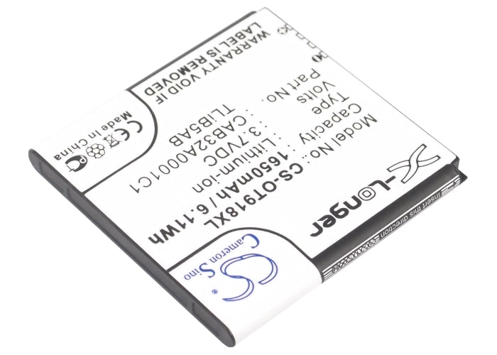 Replacement Battery for BASE  VARIA – Mobile, SmartPhone – 1650mAh / 6.11Wh / 3.7V