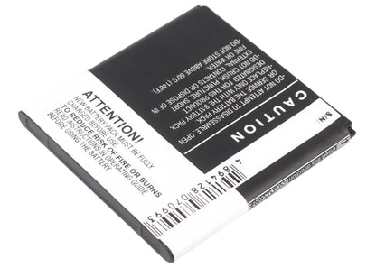 Replacement Battery for TCL  A980 – Mobile, SmartPhone – 1650mAh / 6.11Wh / 3.7V