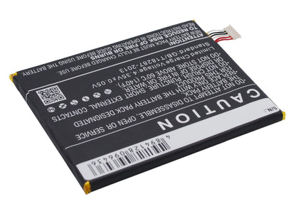 Replacement Battery for Alcatel  One Touch Flash 2 – Mobile, SmartPhone – 3000mAh / 11.40Wh / 3.8V
