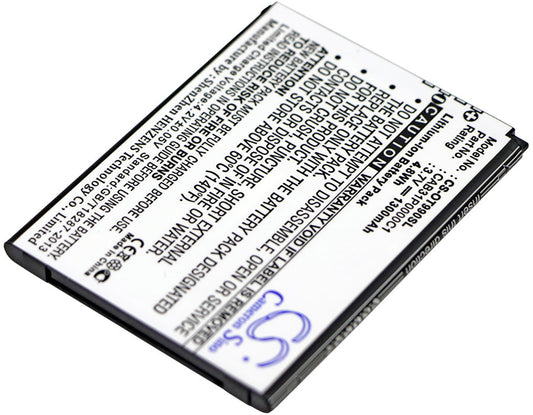 Replacement Battery for Virgin Mobile  Venture VM2045 – Mobile, SmartPhone – 1300mAh / 4.81Wh / 3.7V