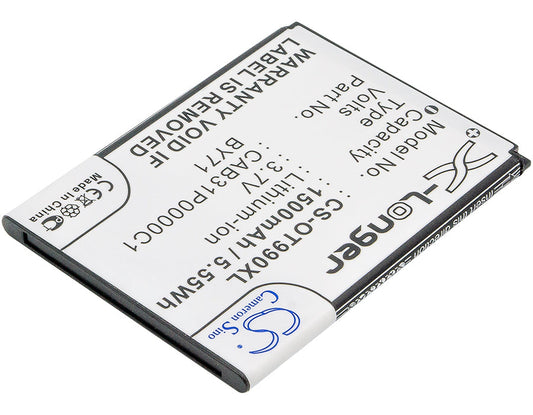 Replacement Battery for Virgin Mobile  Venture VM2045 – Mobile, SmartPhone – 1500mAh / 5.55Wh / 3.7V