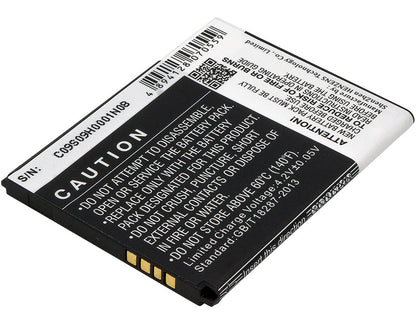 Replacement Battery for T-Mobile  Move – Mobile, SmartPhone – 1500mAh / 5.55Wh / 3.7V
