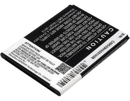 Replacement Battery for Alcatel  One Touc POP – Mobile, SmartPhone – 1500mAh / 5.55Wh / 3.7V