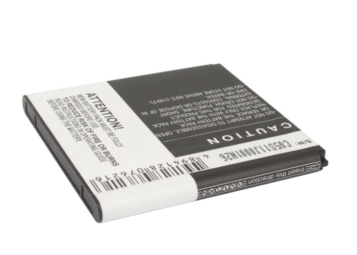 Replacement Battery for Alcatel  One Touch 6010 – Mobile, SmartPhone – 1650mAh / 6.11Wh / 3.7V