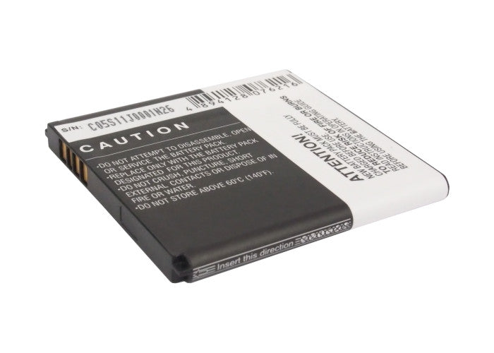 Replacement Battery for Alcatel  One Touch 6010 – Mobile, SmartPhone – 1650mAh / 6.11Wh / 3.7V