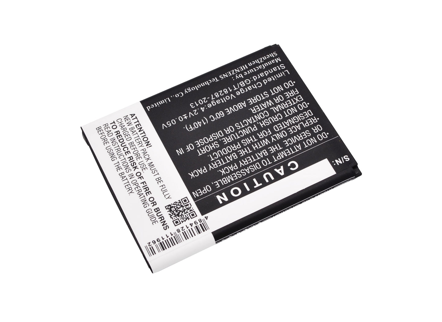 Replacement Battery for Alcatel  A463 – Mobile, SmartPhone – 1450mAh / 5.37Wh / 3.7V