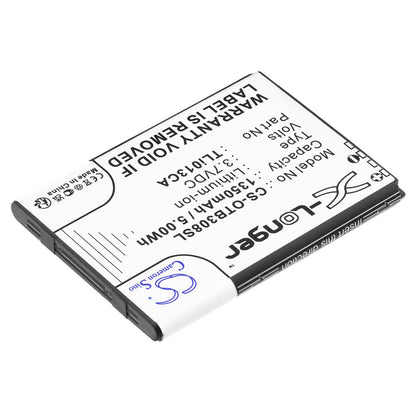 Replacement Battery for Alcatel  OneTouch 3082X – Mobile, SmartPhone – 1350mAh / 5.00Wh / 3.7V